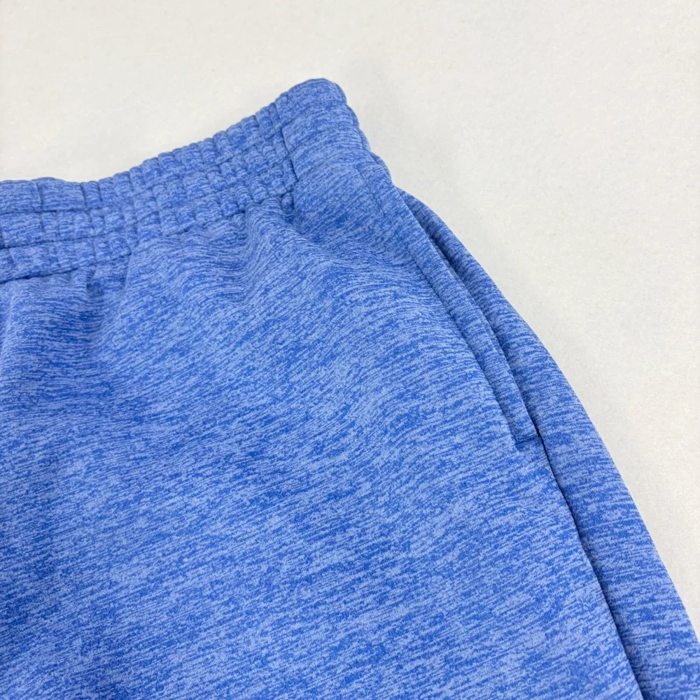 Nike Therma-FIT Joggers Youth Boys XL Blue Excellent Heathered Fleece Sweatpants